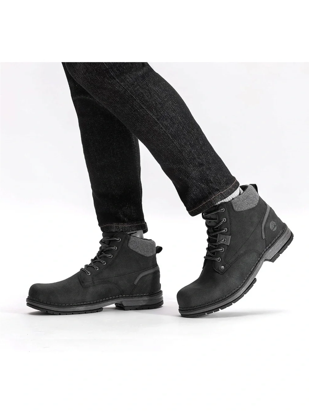 CC-Los Mens Waterproof Chukka Boots - Slip Resistant Hiking-Outdoor Ankle Boots